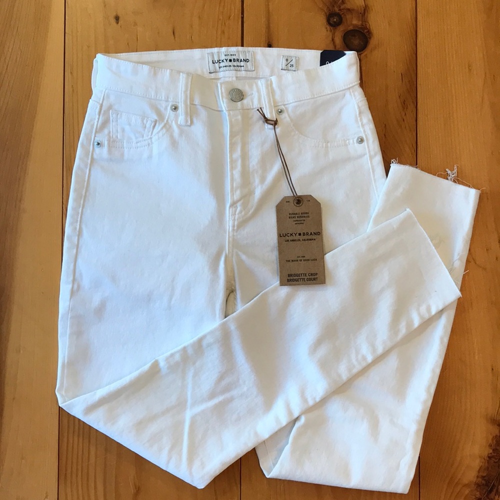 White Lucky Brand Jeans - NWT!